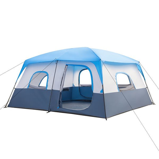 14' x 14' Camping Tent, Fits 14 People, Spacious & Weatherproof Design