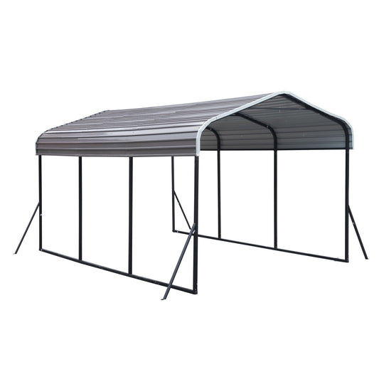 12'x15' Metal Carport Outdoor Heavy Duty for Backyard