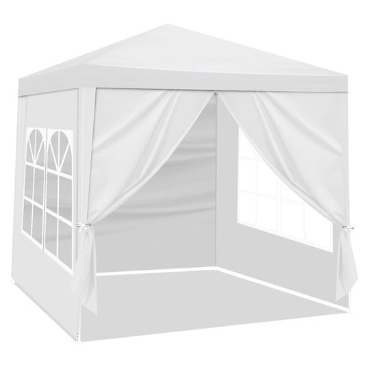 6.5' x 6.5' Portable Waterproof Party Tent with Four Sides