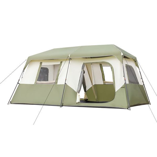 13' x 9' 8-Person Tent, Instant Setup with Rainfly & Carry Bag